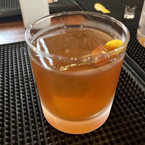 Rum old fashioned. Oooh yeaaah.