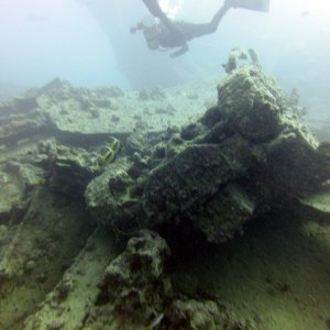 Tank on the Thistlegorm