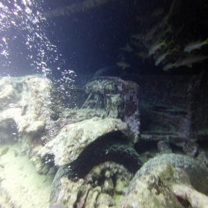 Trucks on the Thistlegorm