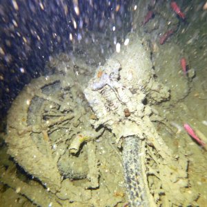 Motorcycles on the Thistlegorm