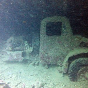 Truck on the Thistlegorm