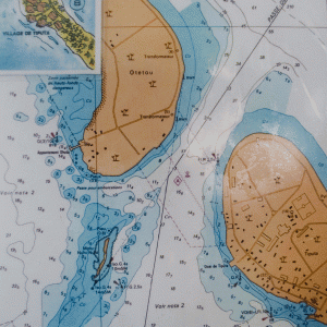 Tiputa Pass - Bathymetric Map