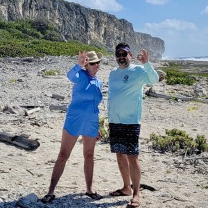Exploring the island