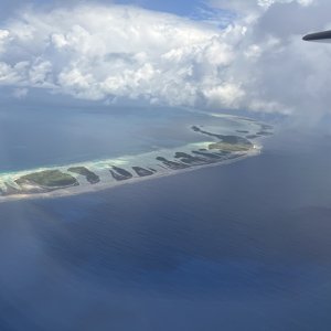 Flight to Rangiroa