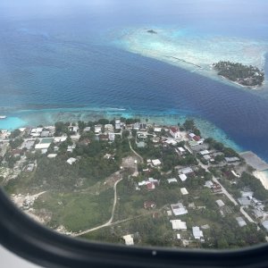 Coming into Rangiroa