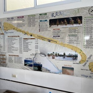 Rangiroa Pearl Farm shop map