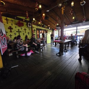 Holiday Party from the back again after the gifts