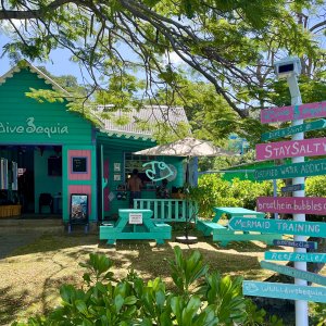 Dive Bequia's shop