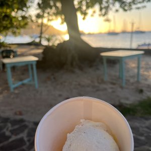 Nutmeg ice cream. Mmmmm