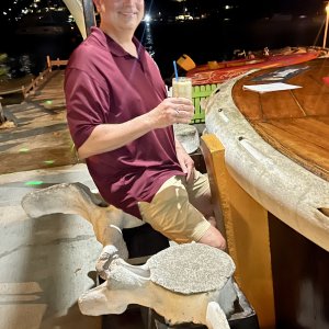 Rum drink at The Whaleboner