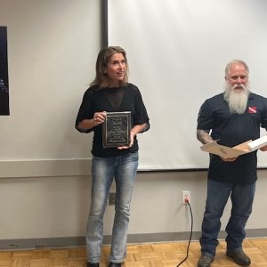 POTY Scuba Chick and Prez Viking Diver