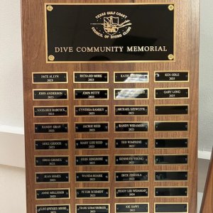 TGCC Memorial Plaque with Ken Odle included