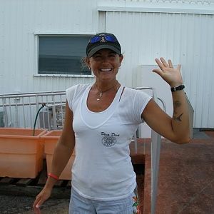CRD divemaster Jennifer