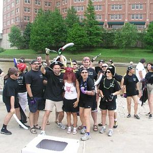 Accosting the spectators