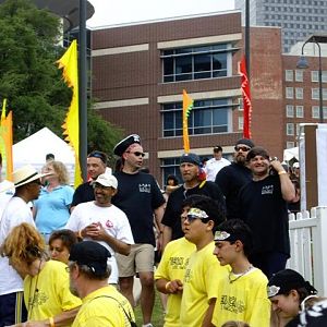 Some of The Fearless Leaders Waiting for a Race
