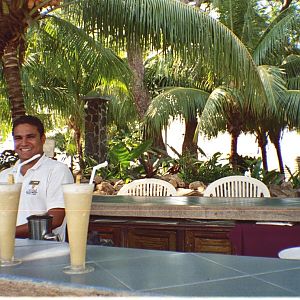 Michael makes more PinaColadas