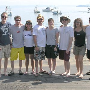 Group on the beach