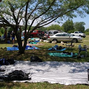 Busy side of the lake