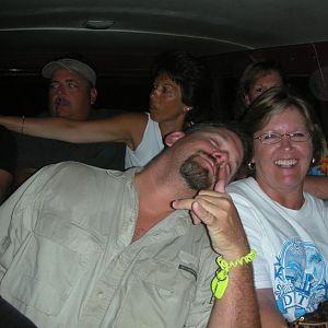 why do we always end up packed in a van?