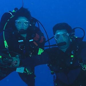 Pink Diver and Kytnut