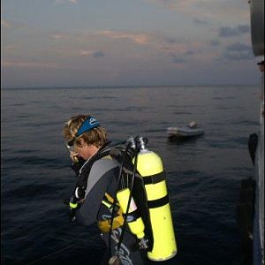 Capt. Tricia Jumps Her Last Gate on the M/V Spree
