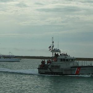 Escorting CHUM out of town?