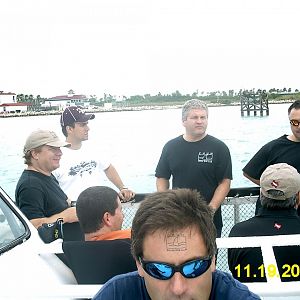 Leaving the dock to Texas Clipper