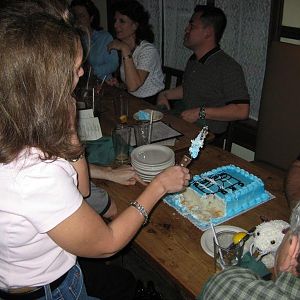 Sassy wielding cutlery