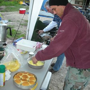the Todds' gourmet kitchen
