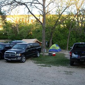 Makin Breakfast on The Tailgate