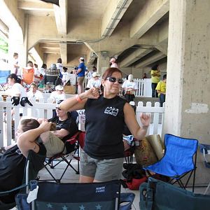 Coralgirl getting her groove on!