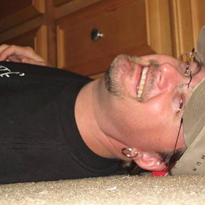 AquaCat found a soft place to rest.