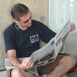 Pirate Rockfish Reads the PapAaarrr!