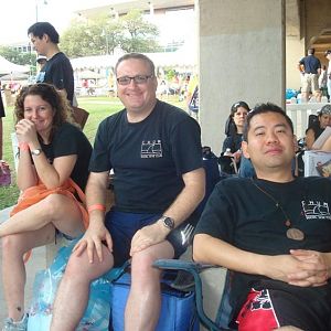 Chillin before the races