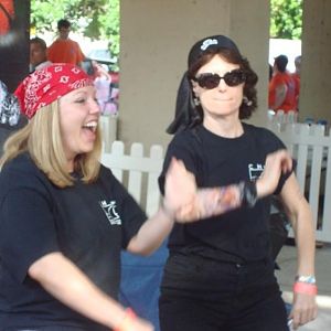 Pirates gettin' their groove on!