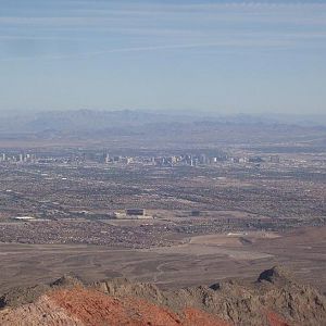 Las Vegas from Red Rock