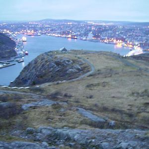 St Johns Newfoundland - view from Signal Hill