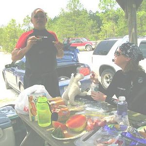 Demoman, Wet and Dive Diva at Blue Lagoon