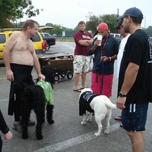 Poco and BamBam make friends 3