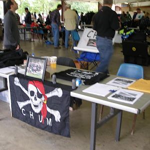 CHUM at the BAD flea market