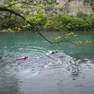 CHUM Claims the Comal - April 2010
