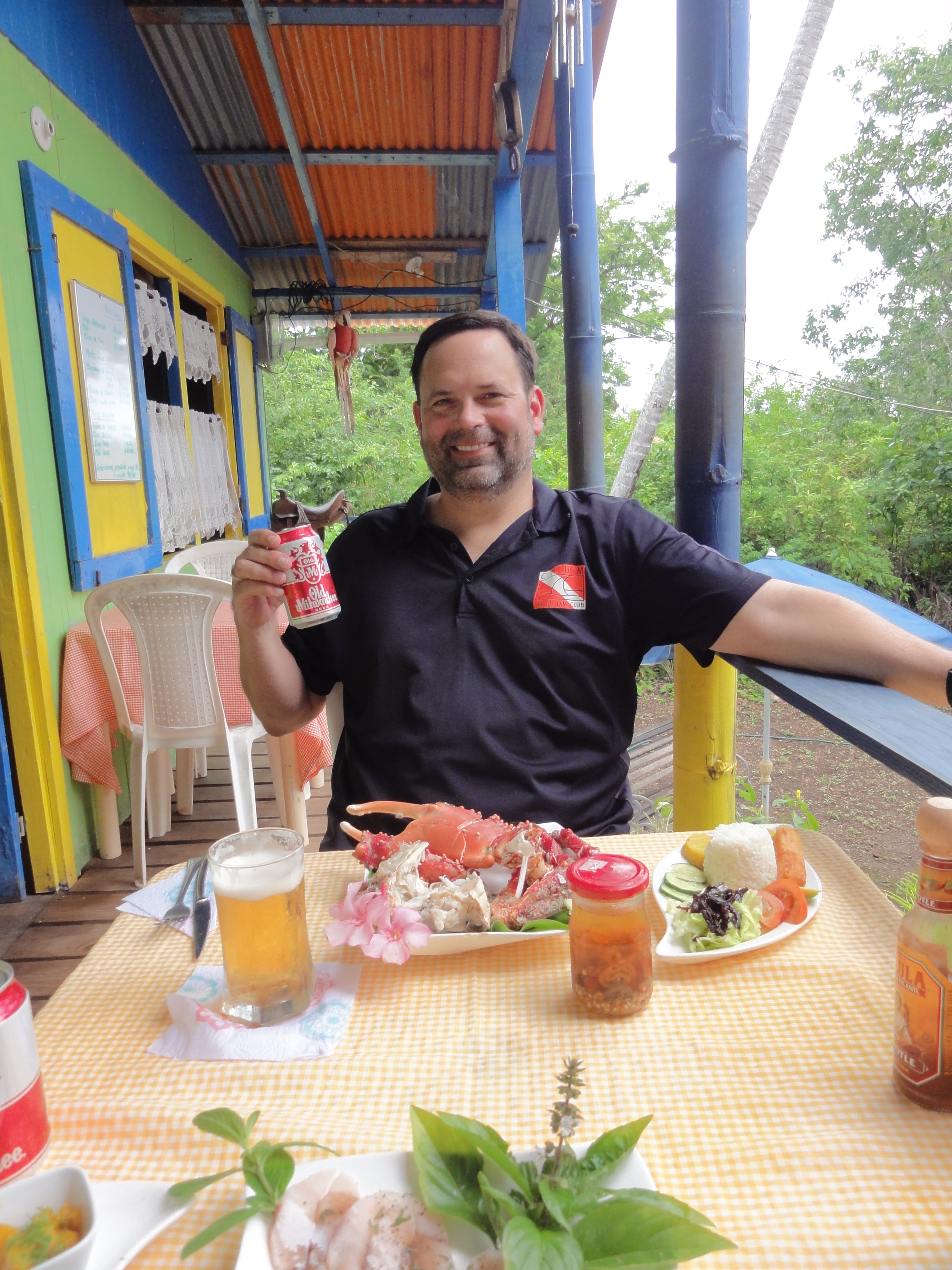 10 - SB At Lunch On Santa Catalina