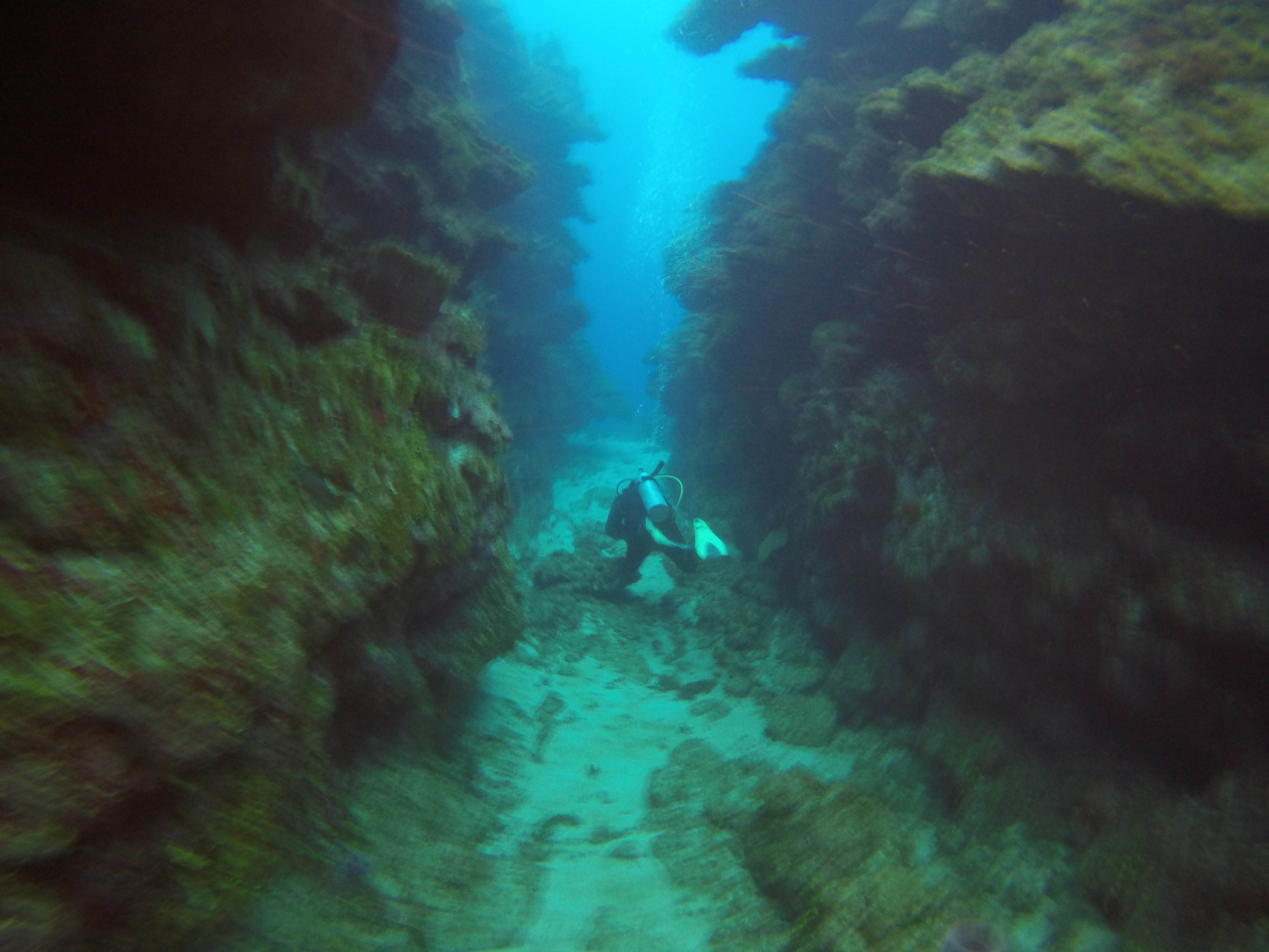 20 - Swim-thru's at Blue Channel