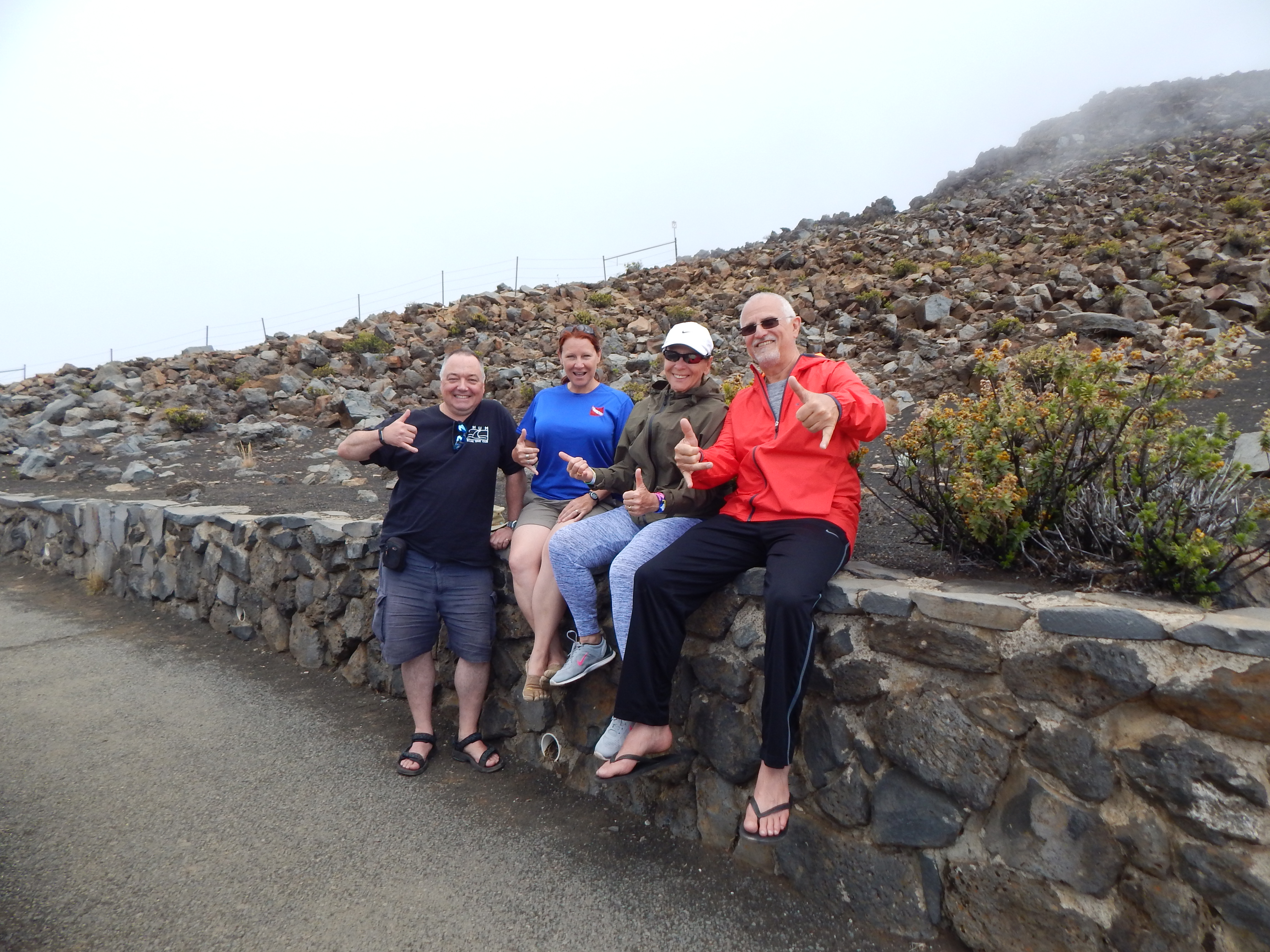 2017 0930 Maui Haleakala ScottJenHebeClovis