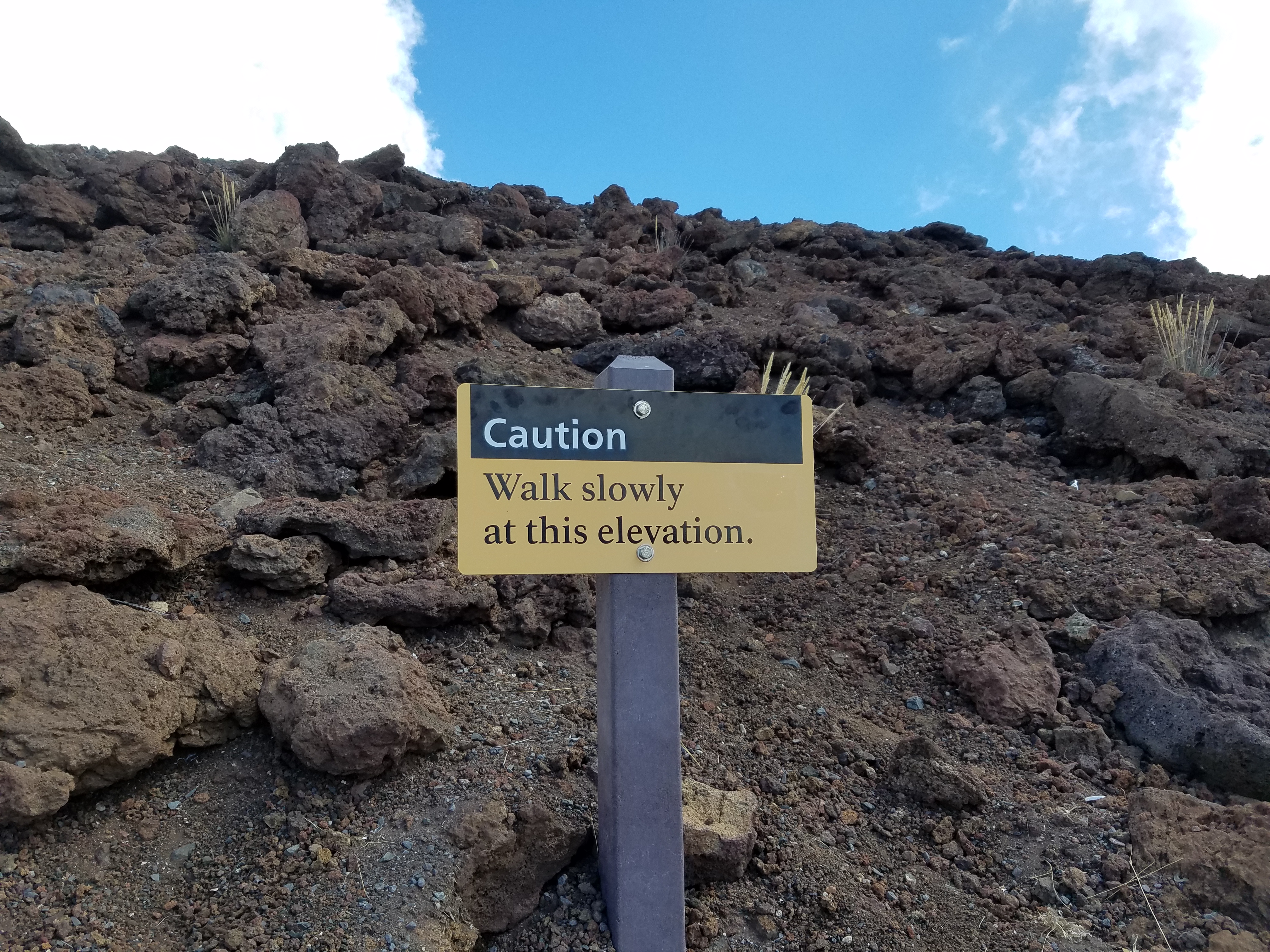 2017 0930 Maui Haleakala WalkSlowly