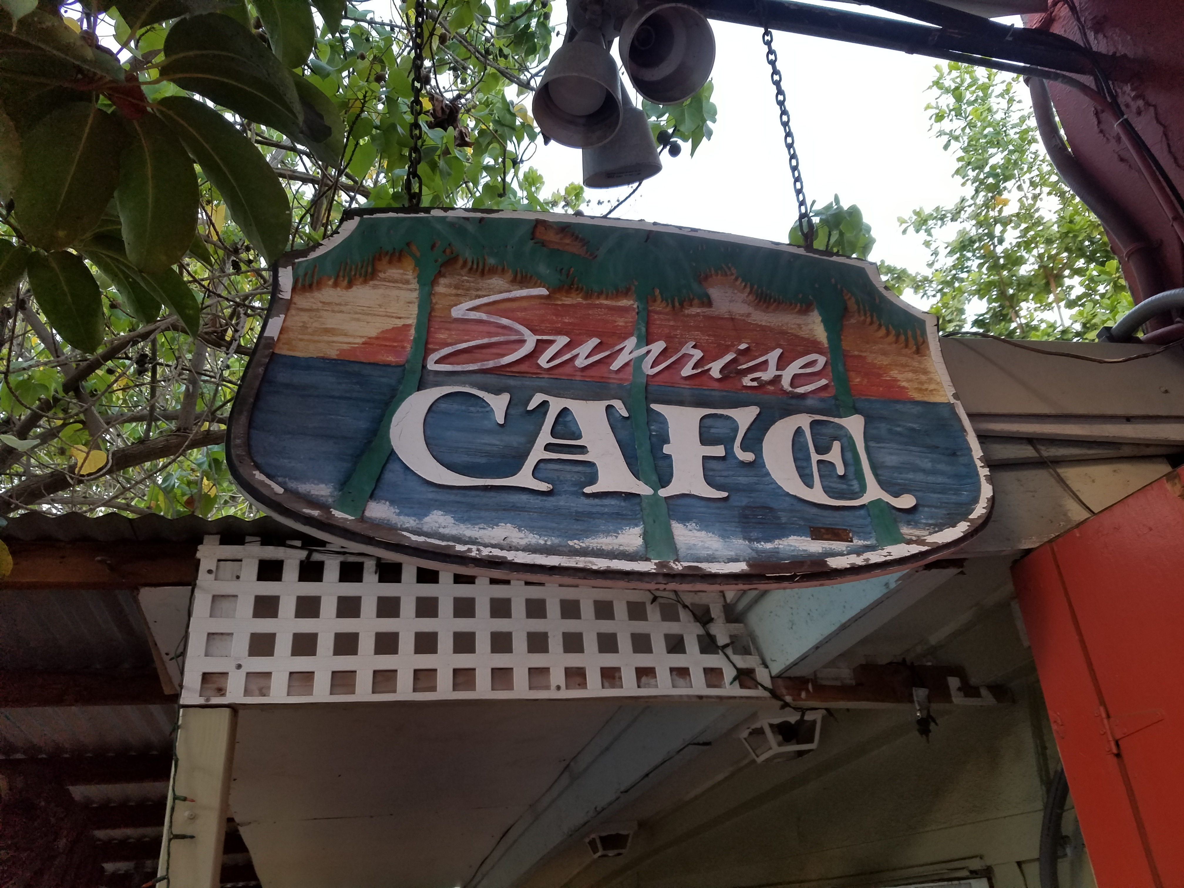 2017 Maui Sunrise Cafe Sign