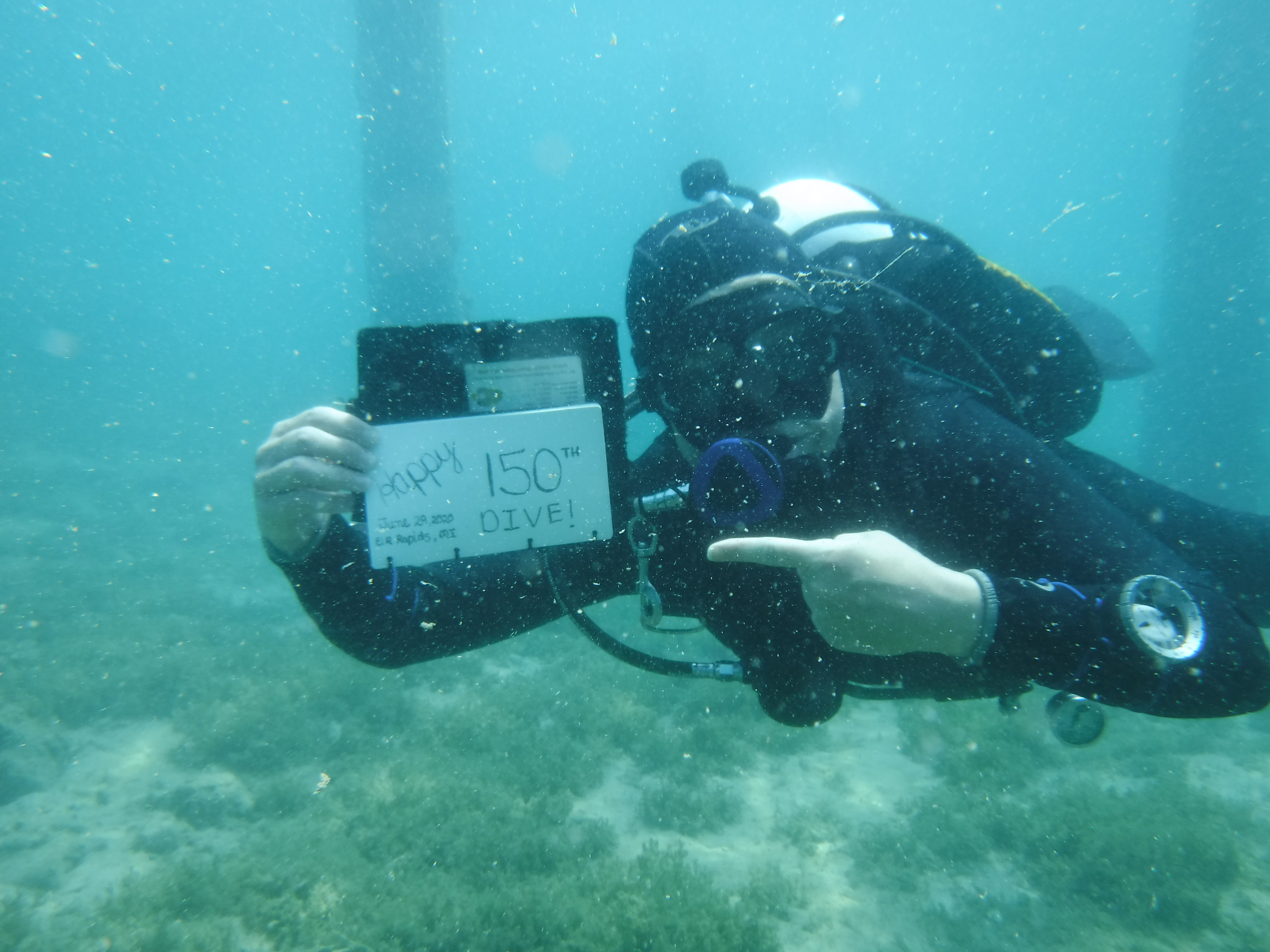 3. Read My Sign Siren's 150th Dive - June Elk Rapids, MI