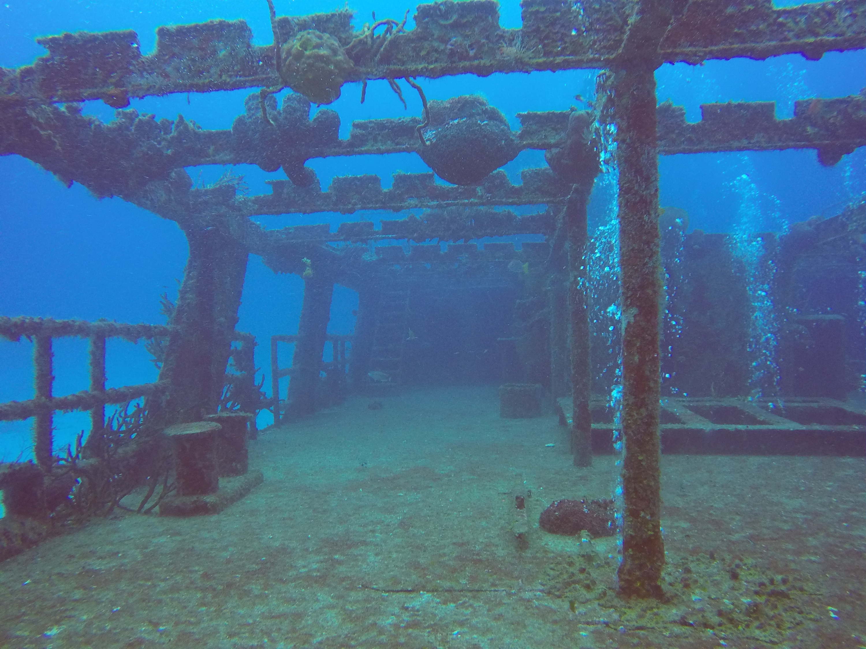5 - C53 Minesweeper Off Cozumel Back Deck