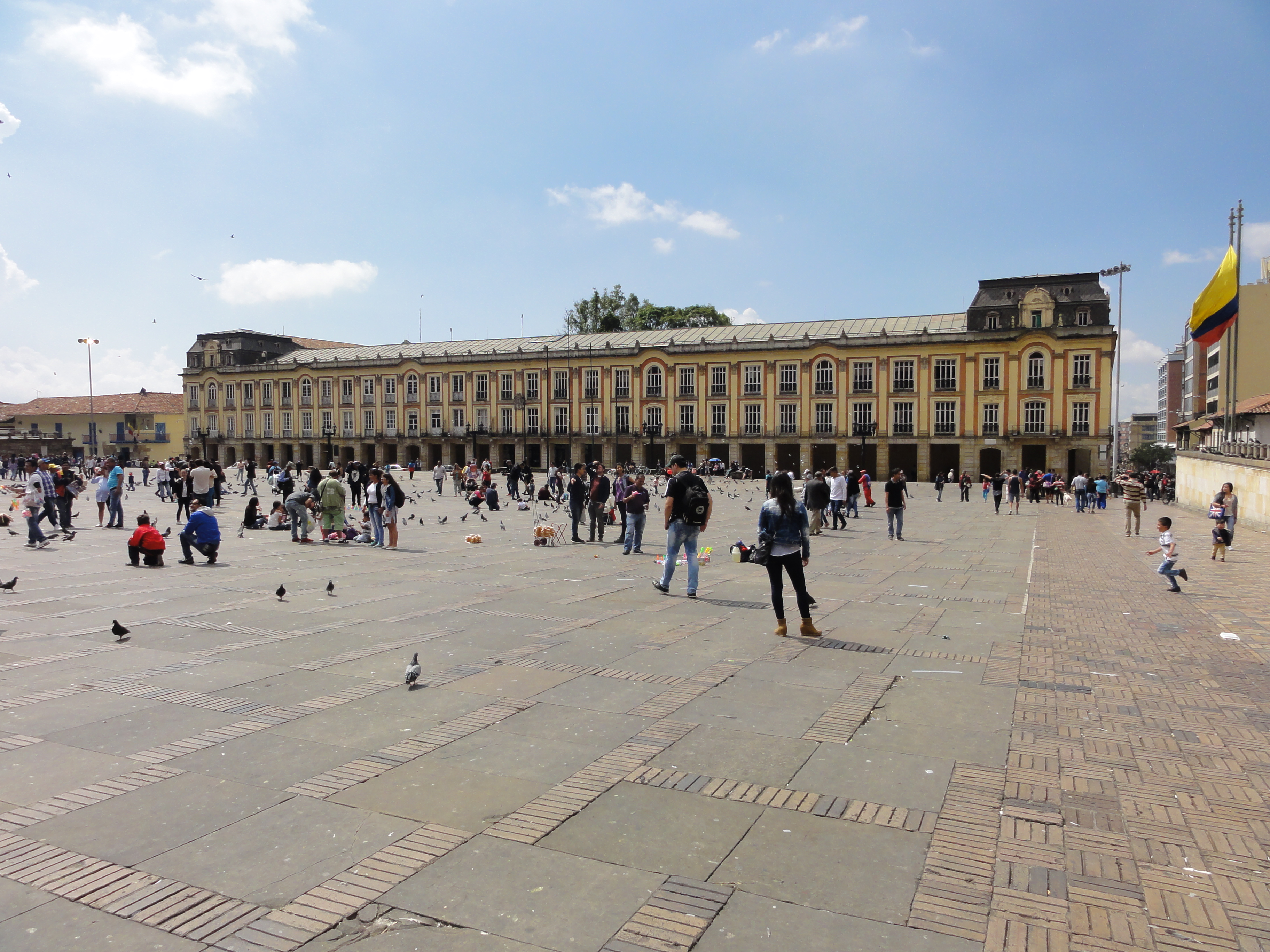 56 - Plaza De Bolivar In Bogota