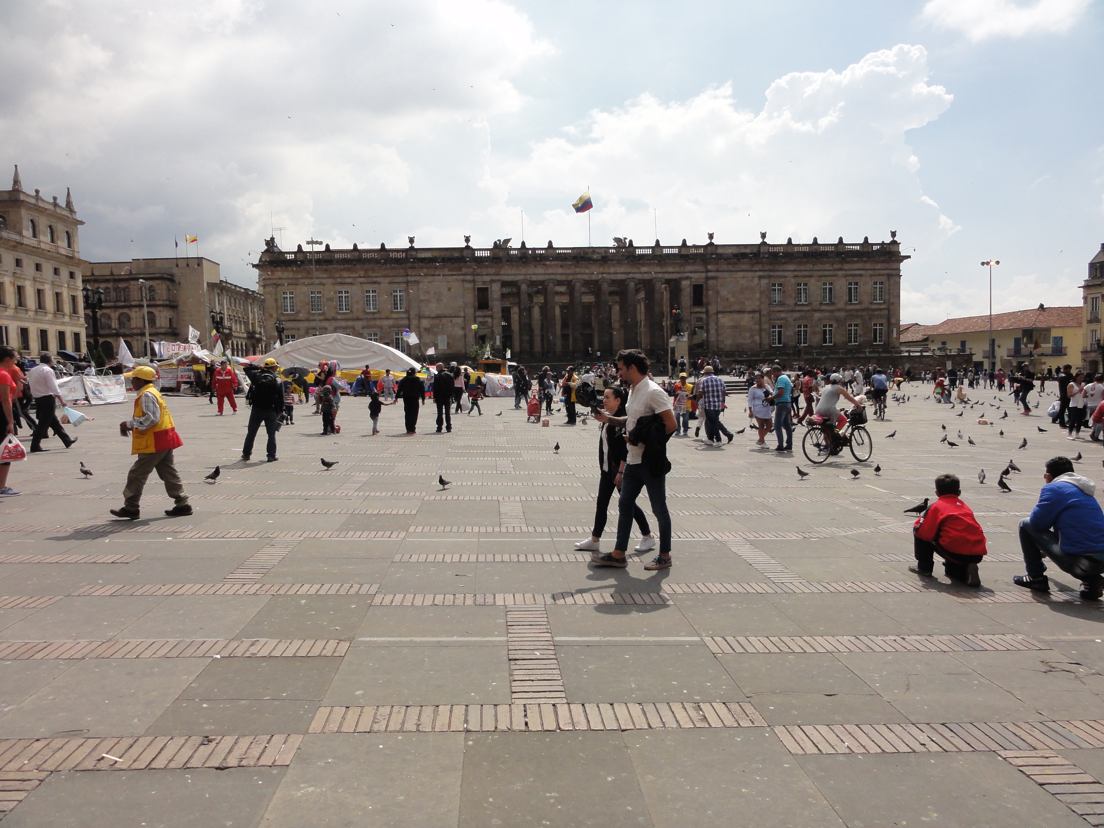 57 - Plaza De Bolivar In Bogota
